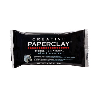 4.5lb White Modeling Clay @ Raw Materials Art Supplies