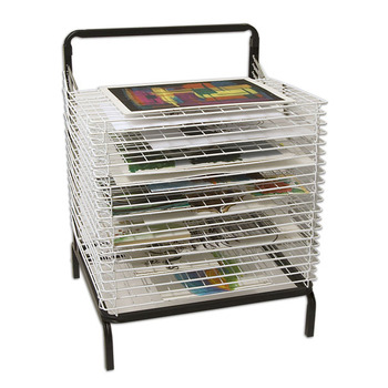 Stack-N-Dry Spring Loaded Papers Drying Rack