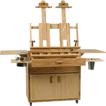 U.S. Art Supply Large 18-1/2 Wide x 14-1/8 (A3) Tall Artist  Adjustable Wood Drawing Board