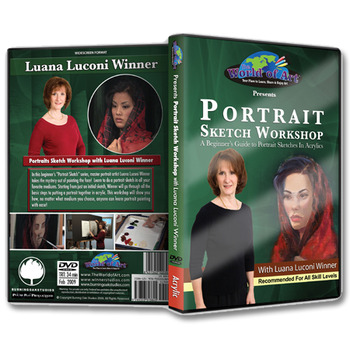 Luana Luconi Winner Portrait Art DVDs