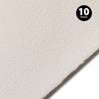 Arches Text Wove Paper 25.5x40" Natural White, 10 Sheets 120gsm