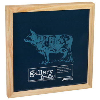 Ambiance Gallery Wood Frame - 8" x 8" Natural, 1-1/2" Profile (Single)