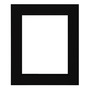 Ambiance Studio Wood Frame, Black 16"x20" with Plexi Glazing