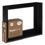 Ampersand Bold Face, Black 5"x7" Floater Frame, 1-1/2" Deep