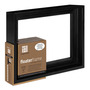 Ampersand Bold Face, Black 11"x14" Floater Frame, 7/8" Deep