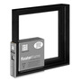 Ampersand Thin Face, Black 12"x12" Floater Frame, 7/8" Deep