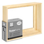 Ampersand Thin Face Floater Frame - Maple 9"x12", 1-1/2" Profile