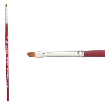 Princeton Velvetouch™ Series 3950 Synthetic Blend Brush 1/8" Angle Shader