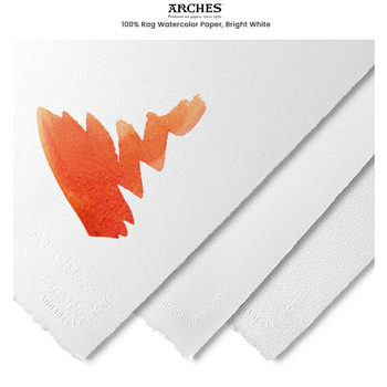 Arches Bright White Watercolor Paper