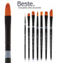 Beste Superior Golden Taklon Hair Brushes