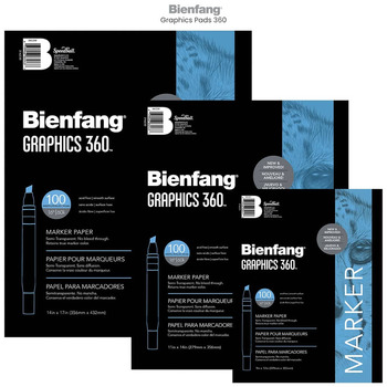 Bienfang Bienfang Marker Paper Pad, 19 X 24, 50 sheets