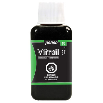 Pebeo Vitrail Color Black 250ml