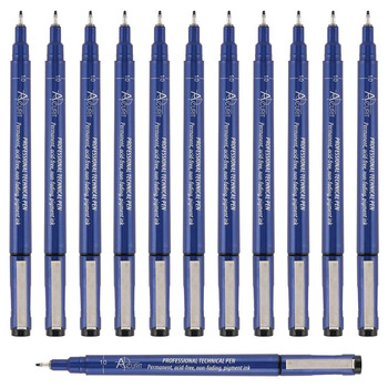 Acurit Technical Drawing Pen 1.00mm, 12 Pack