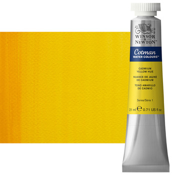 Winsor & Newton Cotman Watercolor 21 ml Tube - Cadmium Yellow Hue