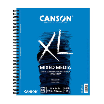 Canson XL Mix-Media Pad 11"x14", 60 Sheets