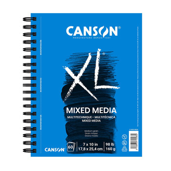 Canson XL Mix-Media Pad 7"x10", 60 Sheets
