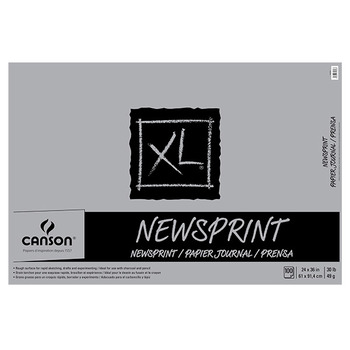 Canson XL Newsprint Pad 24"x36", 100 Sheets