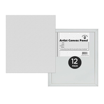 Creative Mark 6x8" Canvas Panels Pack of 12