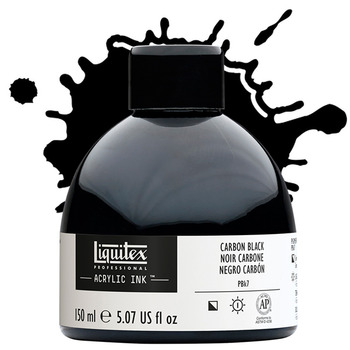  ARTISTIK Acrylic Paint 500 ml Tub - Acrylic Paints with High  Pigment and Long-Lasting Brilliant and Vibrant Colours Professional &  Amateur Painting Jar Art Supplies (Black)