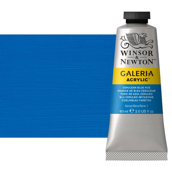 Winsor & Newton Galeria Flow Acrylic - Cerulean Blue Hue, 60ml