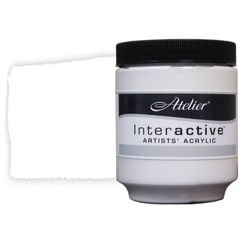 Chroma Atelier Interactive Artists Acrylic Titanium White 237 ml