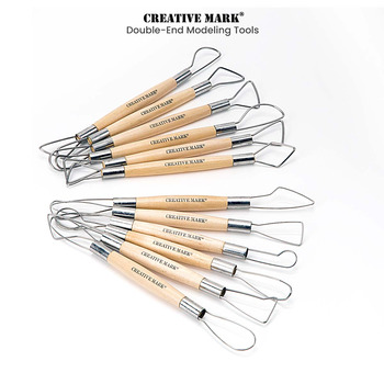 25 Pcs Modeling Clay Sculpting Tools Clay Modeling Tool Sculpting Modeling Tool  Silicone Modeling Tool, Wooden Modeling Tool With Storage Bag For Pott