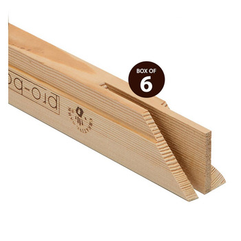 Creative Mark Pro-Bar 1-1/2" Deep Heavy Duty Wood Stretcher Bars 58" (Box of 6)