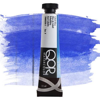 QoR Watercolor Paint - Cobalt Blue, 11ml Tube