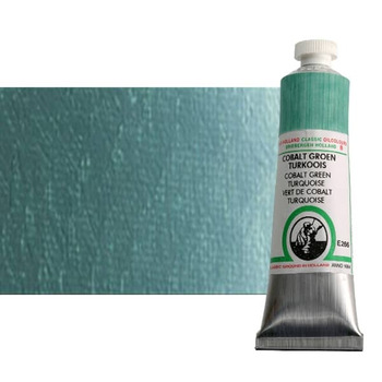 Old Holland Oil Color - Cobalt Green Turquoise, 40ml Tube