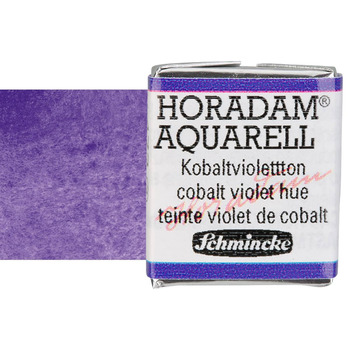 Schmincke Horadam Watercolor Cobalt Violet Hue Half-Pan