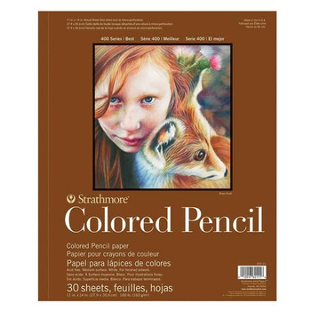 Strathmore 400 Series Colored Pencil  Pad 11x14"