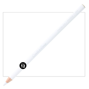Conté Pastel Pencil Set of 12 - White