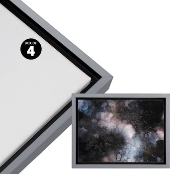Cardinali Renewal Core Floater Frame, Cool Grey 24"x30" - 3/4" Deep  (Box of 4)