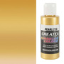 Createx Airbrush Colors 2oz Pearlized Satin Gold