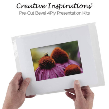 Creative Inspirations Pre-Cut Bevel 4Ply Mats 25 Pack Presentation Kits