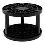 The Brush Crate-Artist Brush Holder, 49 Slots, Black
