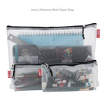 Jerry's Artarama Mesh Zipper Bags