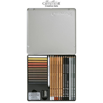 Prina 50 Pack Drawing Set Sketch Kit, Pro Art Sketching Supplies with  3-Color Sketchbook, Graphite, and Charcoal Pencils for Artists Adults Teens  Beginner Kid, Ideal for Shading, Blending : Arts, Crafts & Sewing 