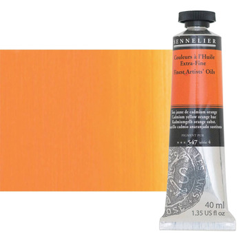 Sennelier Artists' Extra-Fine Oil - Cadmium Yellow Orange Hue, 40 ml Tube