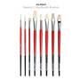 da Vinci Maestro 2 Hog Bristle Brushes