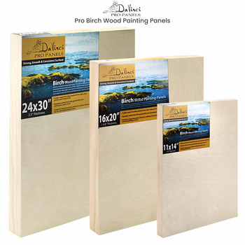 Da Vinci Pro Birch Wood Painting Panels