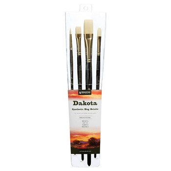 Princeton Dakota 6300 4pc Premium Brush Set of 4, Long Handle