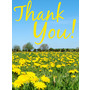 Thank You Art eGift Card - Field of Yellow Flowers eGift Card