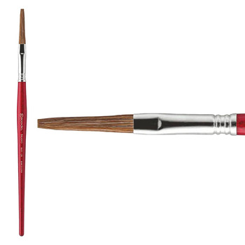 Escoda Bravo Series 6318 Long Flat Brush #12