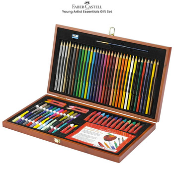  145 Piece Deluxe Art Set with 2 x 50 Sheet Drawing Pad, Art  Supplies Wooden Art Box, Drawing Painting Kit with Crayons, Oil Pastels,  Colored Pencils, Creative Gift Box for Adults