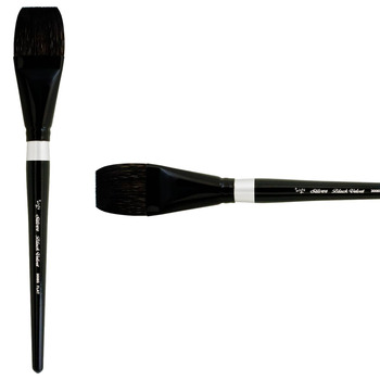 Silver Brush Black Velvet® Watercolor Brush Series 3008S Flat 1-1/2"