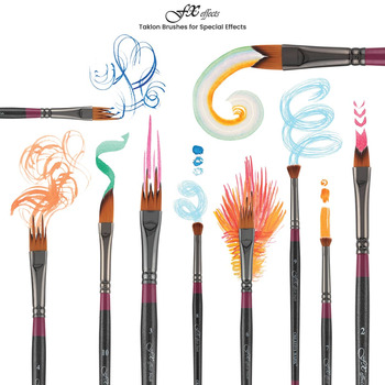 FX Effects Taklon Brushes & Sets