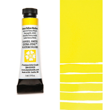Daniel Smith Extra Fine Watercolor - Hansa Yellow Medium, 5 ml Tube