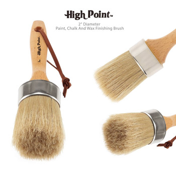 High Point 2" Diameter Paint, Chalk and Wax Finishing Brush by Creative Mark