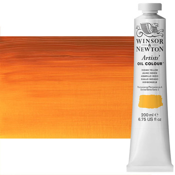 Winsor & Newton Artists' Oil - Indian Yellow, 200ml Tube